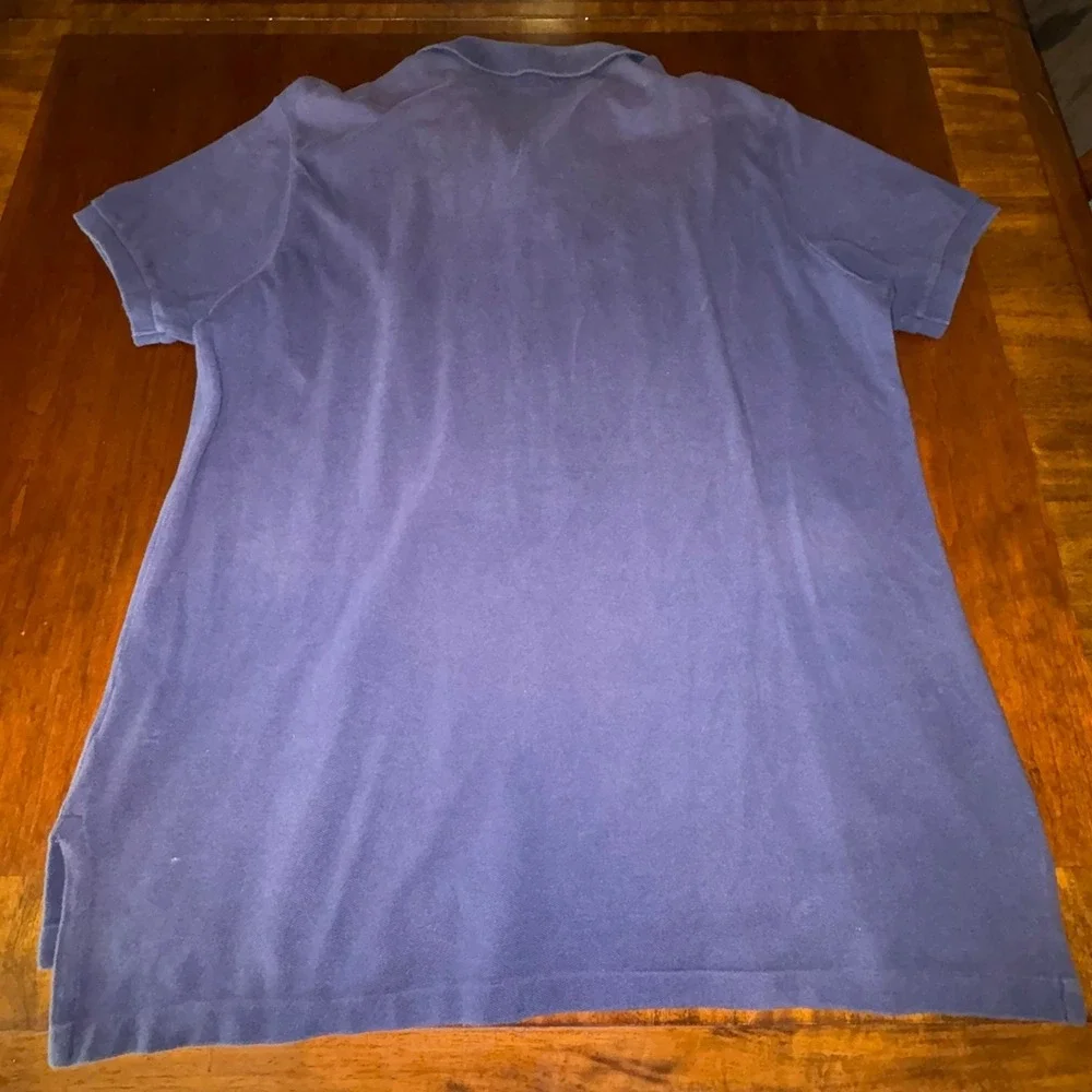 Polo Ralph Lauren Custom Fit Polo Shirt‎ Purple Pony Logo XL